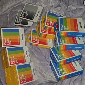 Polaroid Color and B&W Instant Film Collection (240 Exposures)